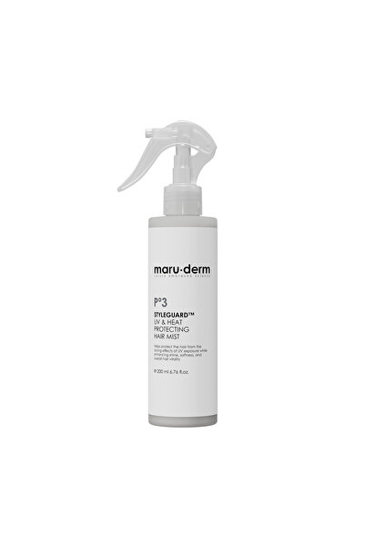Maru.Derm StyleGuard™ UV & Isı Koruyucu Saç Spreyi – Güneş ve Isı Koruyucu Ha...
