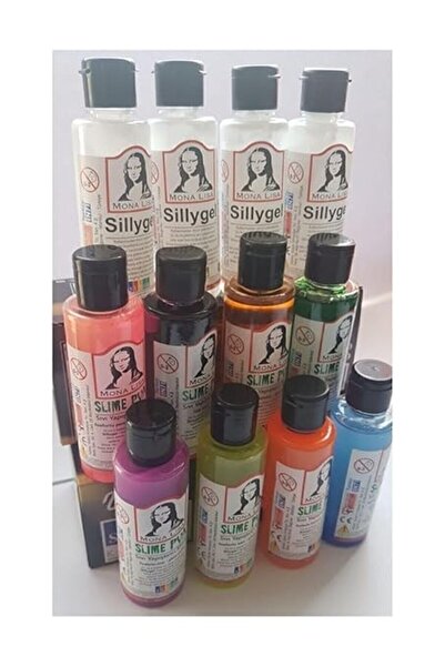 Empressco Slime Yapma Seti Hazır Oyun Jeli Sıvı - Renkli