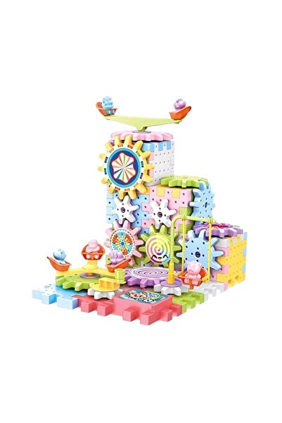 Toybox Electric Building Blocks Gear Toys Set Educational DIY Construction Pl...