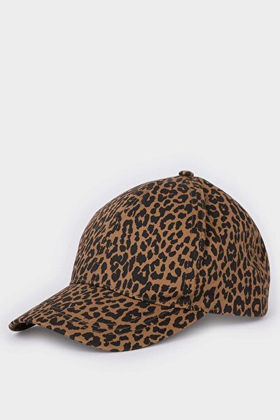 DeFacto Women's Animal Printed Animal Themed Cotton Cap Hat G6948Ax26Sm