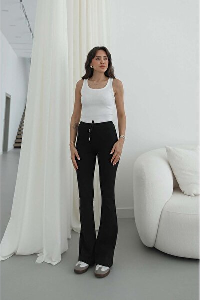 Havoş Μαύρο κολάν με κορδόνια