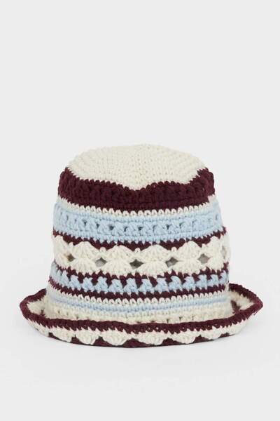 DeFacto Women's Knitted Bucket Hat G8064Ax26Sm