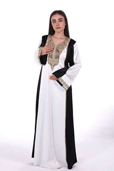 al bent al sharqieh women satin jalabiya dress