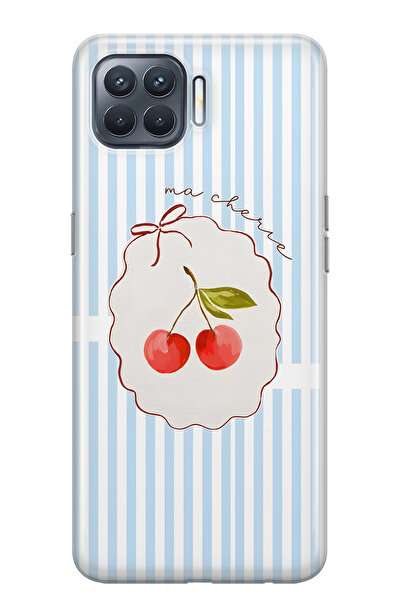 FLAMENKO حافظة هاتف شفافة متوافقة مع هاتف أوبو رينو 4 لايت من ما شيري كيريز م...