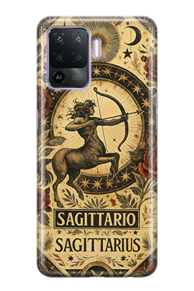 FLAMENKO حافظة هاتف شفافة متوافقة مع هاتف اوبو رينو 5 لايت منقوش