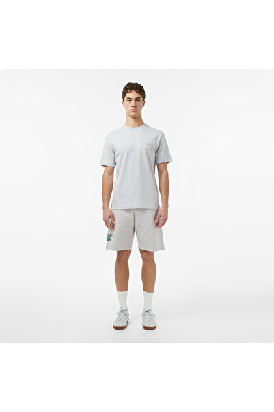 Lacoste House of SuperStep x Erkek Gri Şort