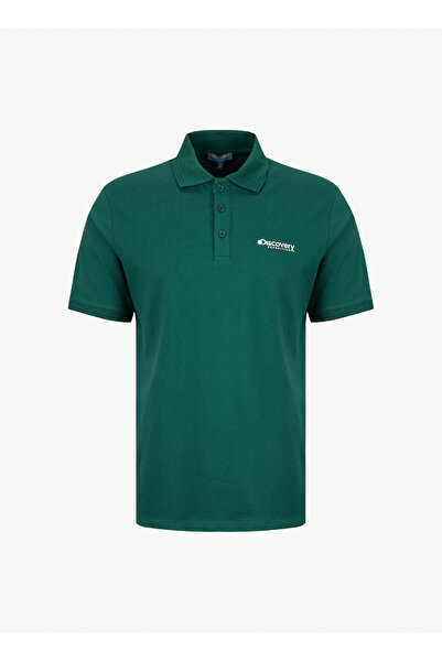 Discovery Expedition D6SM-TST3800 Yeşil Regular Fit Erkek Polo T-Shirt