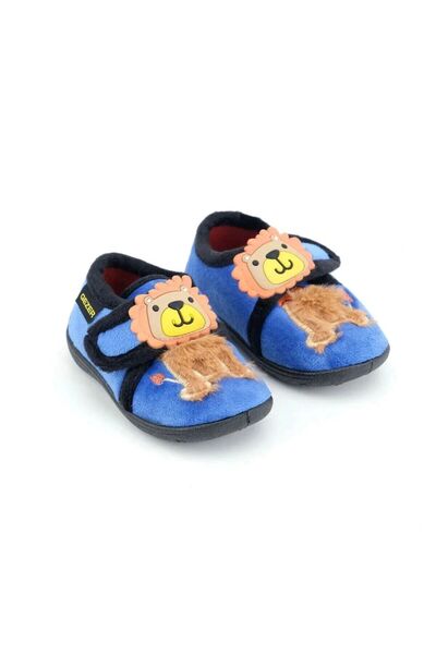 GEZER Ελαφριά Ελαστικό μαλακά παπούτσια νηπιαγωγείου για αγοράκια σε καφέ χρώμα