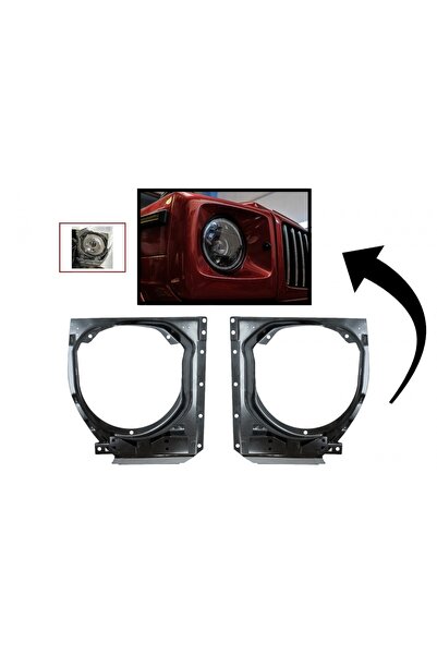 tuningset Suporturi de montare faruri compatibile cu Mercedes W463 Clasa G 19...