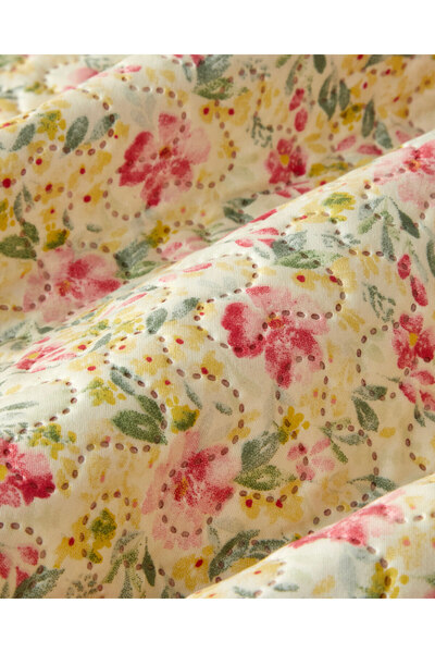 English Home Scarlet Bloom Double Bedspread Set 200X220 cm Red