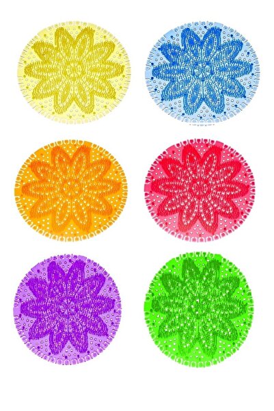 Rulopak Kulopak 6 Adet Büyük Lavabo Pisuvar Süzgeci Koku Giderici Tanışma Paketi