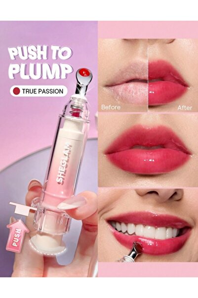 SHEGLAM Booster Shine Dolgunlaştırıcı Dudak Parlatıcısı – True Passion