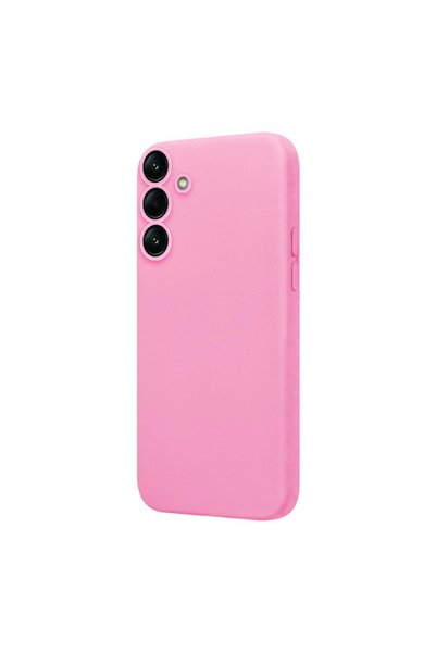 Pro Aksesuar Samsung Galaxy A15 5g Compatible Case K Velvet Erasable Launch Silicone Case Pink
