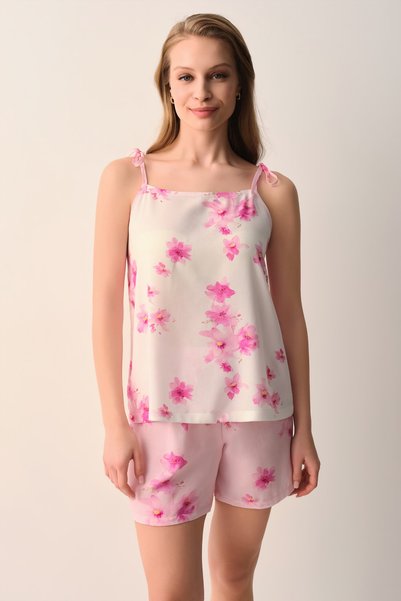 SUWEN Serena Atlet Şort Pijama Takımı