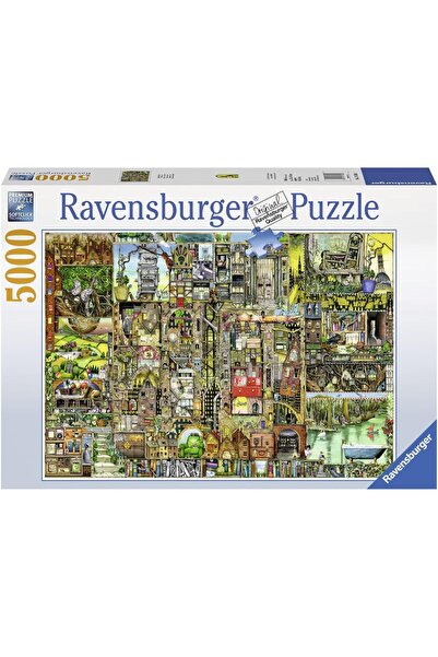 RAVENSBURGER 5000 Parça Puzzle Colin Thompson - Tuhaf Kasaba