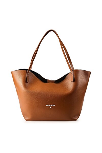 Patrizia Pepe Shopper Tasche Leder 30 cm