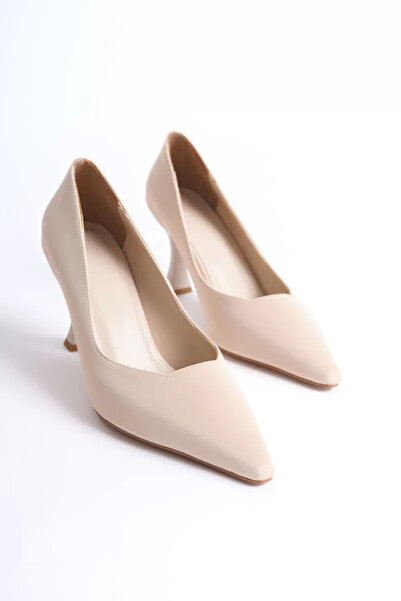 Belinora Women's Beige Satin Stiletto Tr08Ms27E