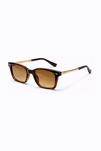 Toz Vintage Surton Brown Retro Bone Frame Unisex Uv400 Vintage Retro Sunglasses