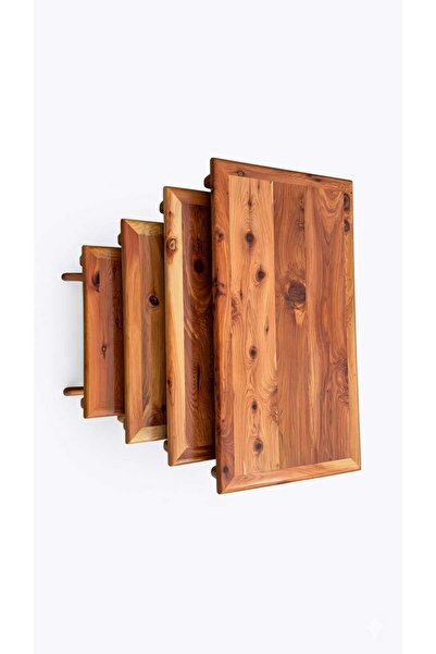 HYLE DESİNG MASİF ARDIÇ SEHPA TAKIM (ZİĞON)