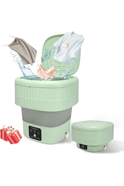 Arabest Mini Portable Washing Machine, 9L, 3 Modes, Blue Light Disinfection, ...