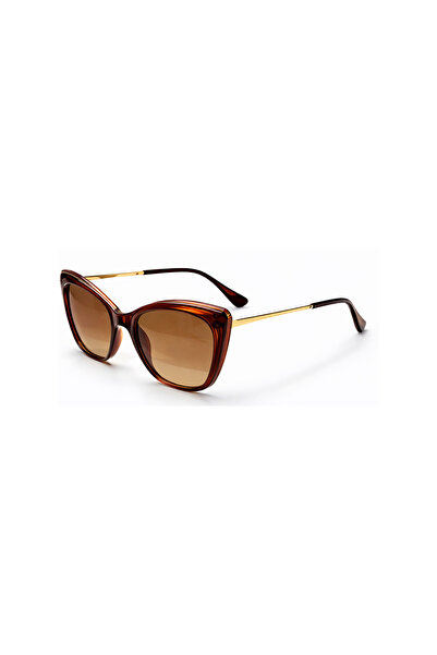 Toz Vintage Porlan Brown Retro Square Bone Frame Unisex Uv400 Vintage Retro S...