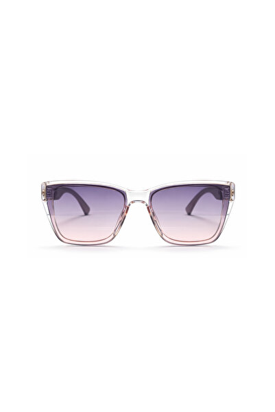 Toz Vintage Kurven Pink Retro Square Bone Frame Gold Detailed Unisex Uv400 Vi...