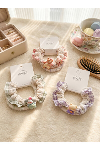 Without a mark Hair band 4 pieces per color