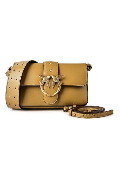 PİNKO Love One Umhängetasche Leder 22 cm