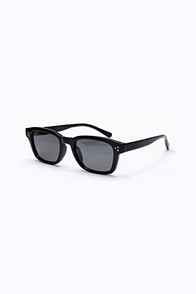 Toz Vintage Narkel Black Retro Square Bone Frame Unisex Uv400 Vintage Retro S...