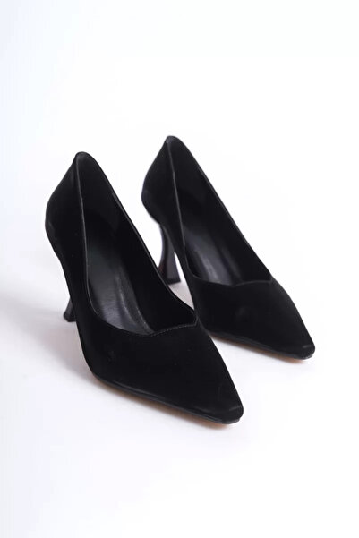 Belinora Women's Black Satin Stiletto Tr08Ms27D