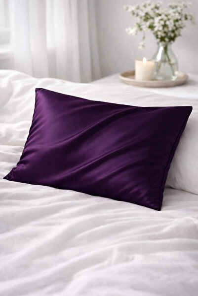 Defne&Apollon İpekçilik 100% Silk Y Pillowcase 50 X 70 cm - Purple