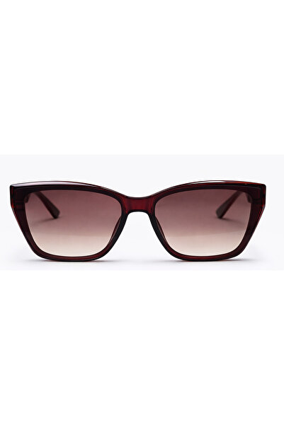 Toz Vintage Kurven Brown Retro Square Bone Frame Gold Detailed Unisex Uv400 V...