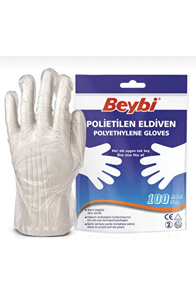 Beybi polietilen eldiven 100 adet