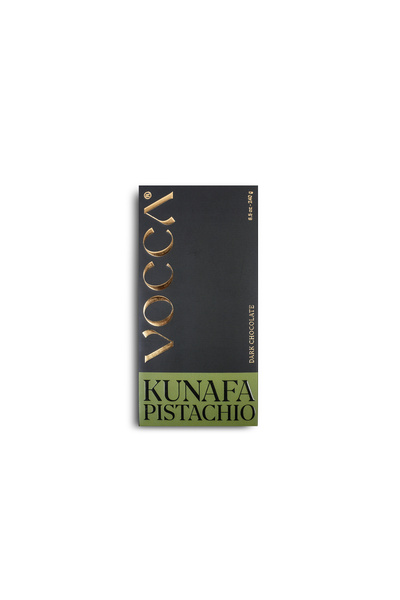 Vocca Chocolatier Vocca Dubai Chocolate - Kunafa Pistachio Bar Dark Chocolate...
