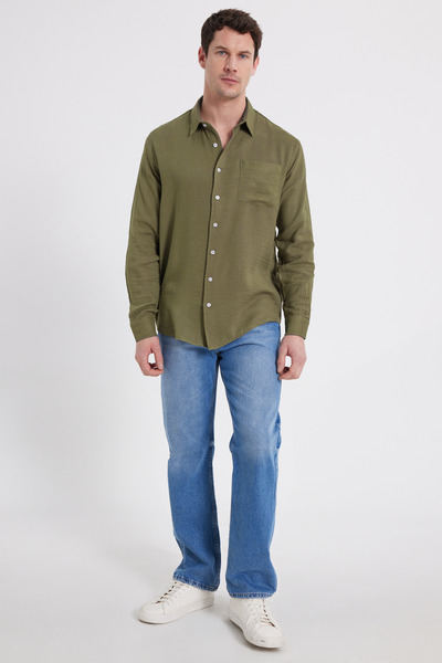 Tudors Men's Relax Fit Comfortable Cut Oversized Muslin Viscose Single Cotton...