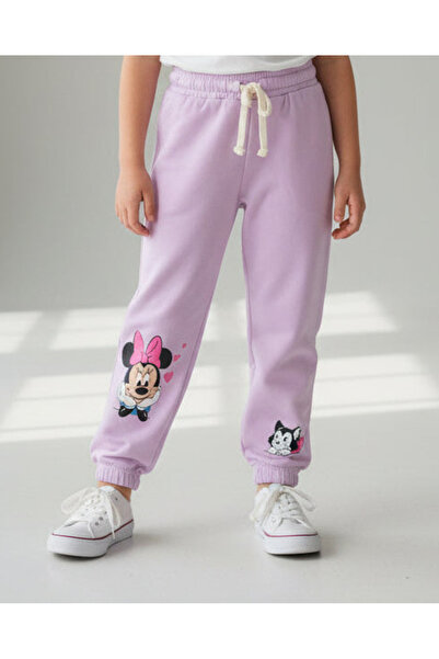 REDTAG Girls Lilac Minnie Track Pants