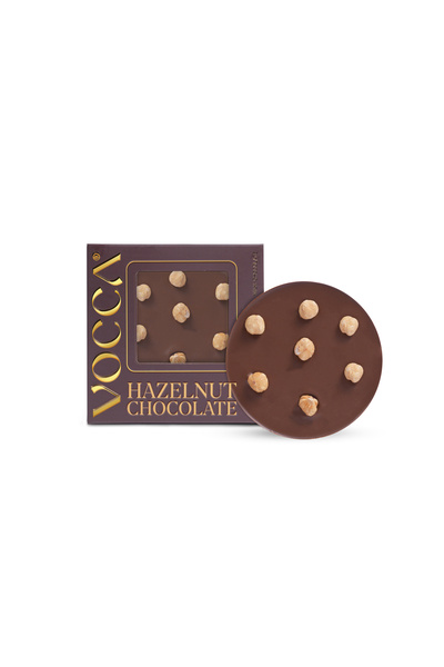 Vocca Chocolatier Barks - Milk Chocolate Hazelnut- 80g