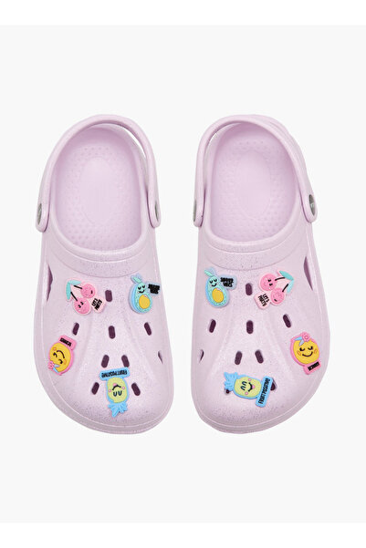 Aqua Girls Embellished Clogs