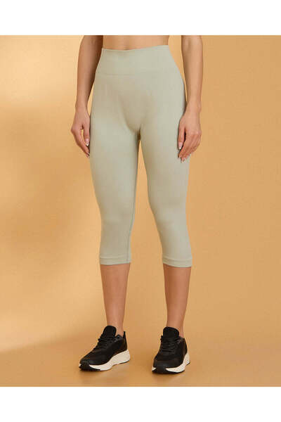 REDTAG Women Mint Plain Active Leggings