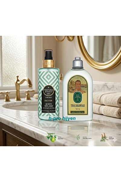 Eyüp Sabri Tuncer ERKEK BAKIM SETİ, Traş Kolonyası ve Vücut Spreyi, h-pro hijyen