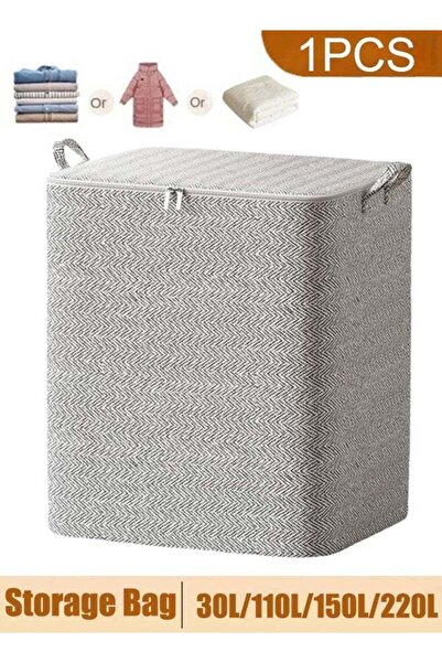 Generic Clothes Storage Bags Foldable Storage Bin Blanket Organizers,Closet O...