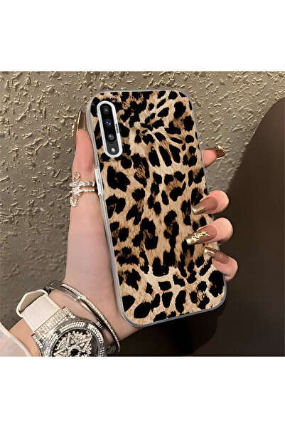 SLIMFELT Samsung Galaxy A50/A50S/A30S Uyumlu Lüks Leopar Kılıfı, Düşmeye Daya...