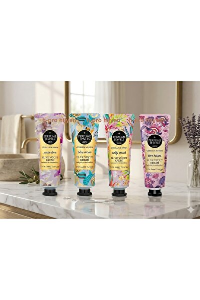 Eyüp Sabri Tuncer Jewels Cream Series 4 Pieces, H-Pro Hygiene