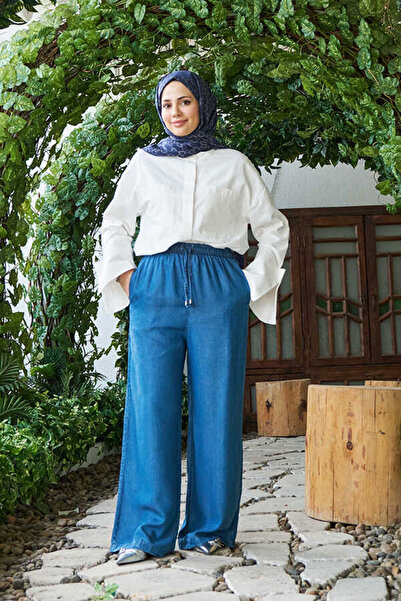 Neways 1105-Battal Elastic Pants Dark Blue