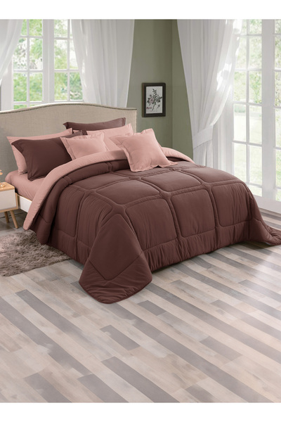 PARRY LIFE 6 PCS King Comforter Set – Microfiber Bedding (260x240 cm)