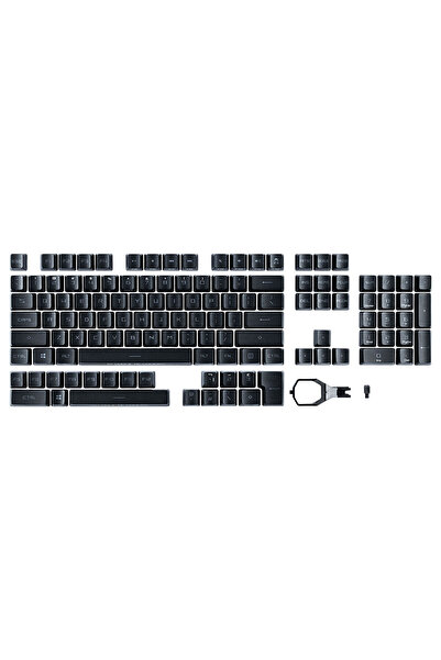 ASUS ROG RX Switchler ile uyumlu PBT Doubleshot 123 Adet Keycap Set