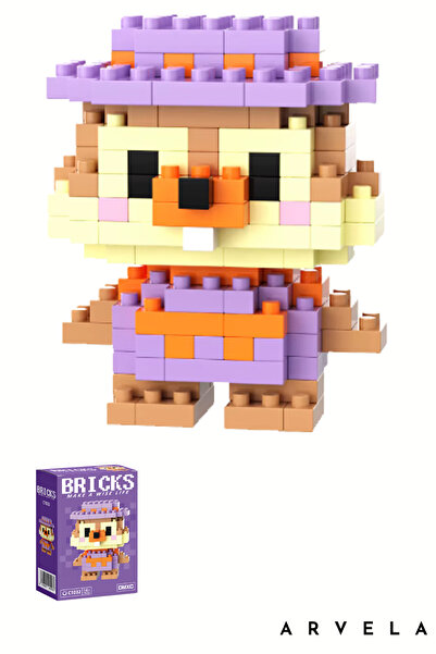 Arvela Dale Bricks Karakter Figürü – Mini Blok Oyuncak