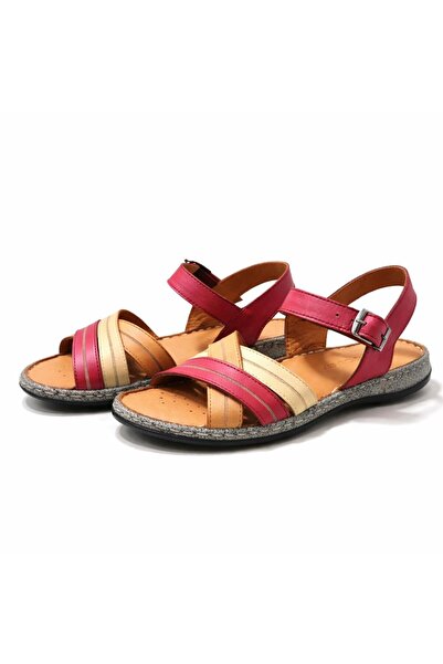 PATRON SHOES حذاء نسائي جلد أصلي طبي صندل – مريح طوال اليوم، أنيق ويوفر راحة ...