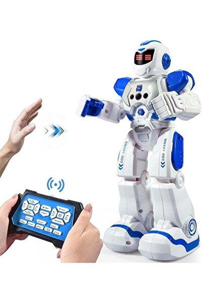 Arabest ألعاب روبوت للأطفال، روبوت يعمل بجهاز تحكم عن بعد مع إمكانية برمجة ال...