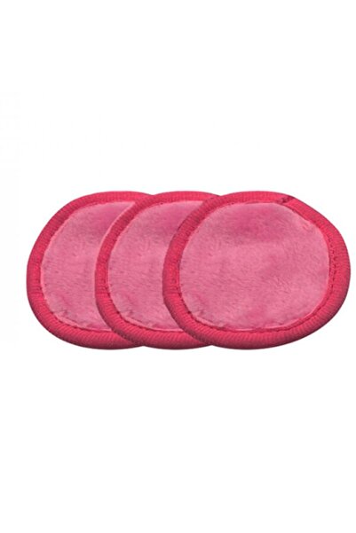 Cecilia مزيل مكياج قابل لإعادة الاستخدام بثلاث قطع برائحة الجريب فروت، لون ور...